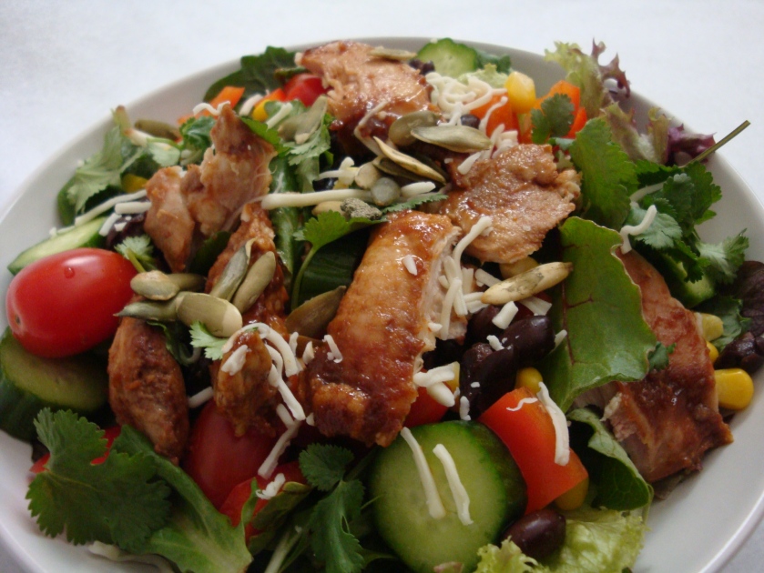 BBQ Chicken Salad - Close-Up!